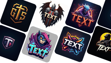 Gaming logo AI gallery image