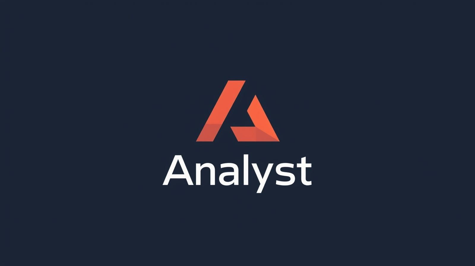 Analyst - Product Hunt launch logo and brand identity