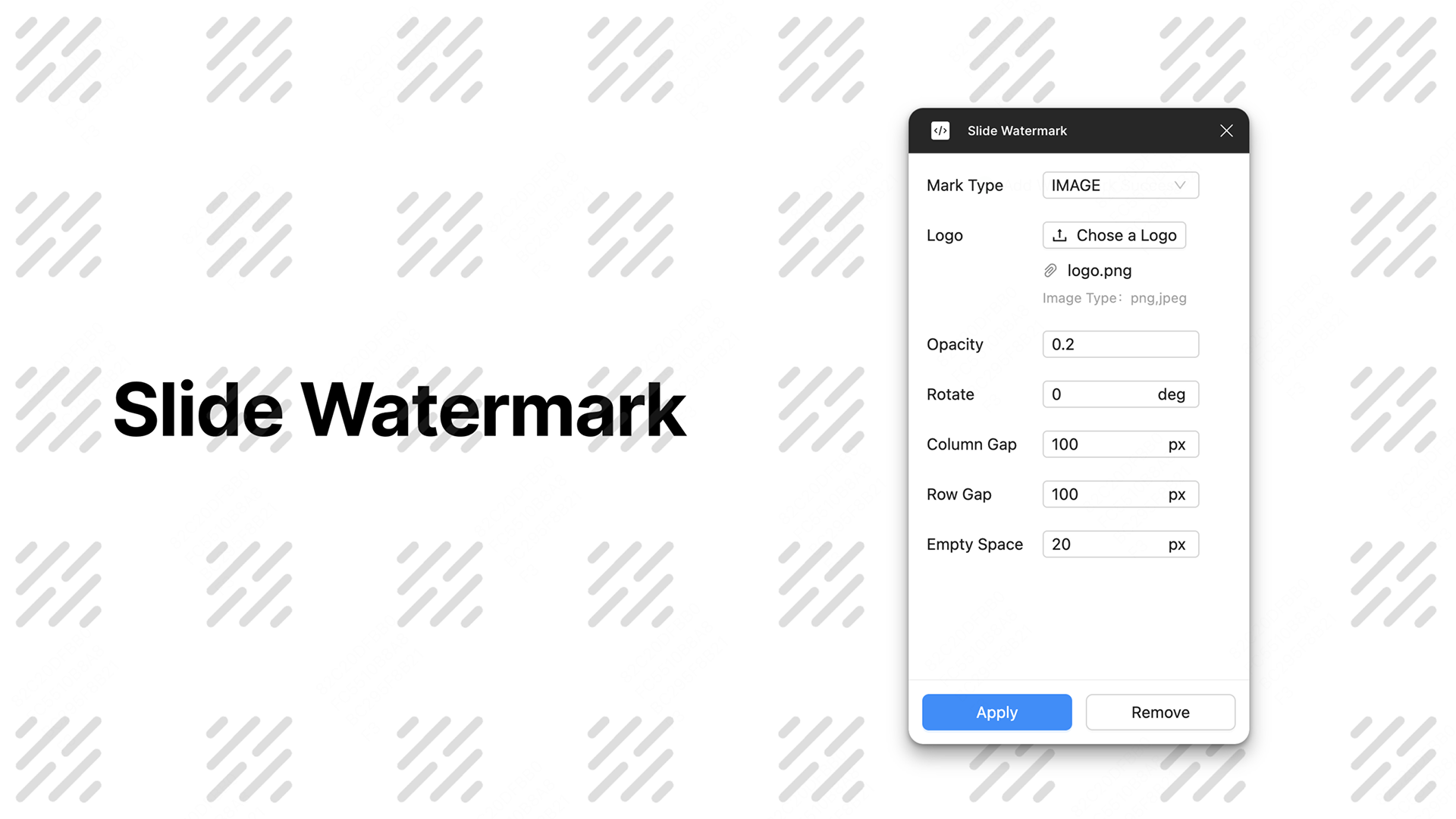 Slide Watermark gallery image