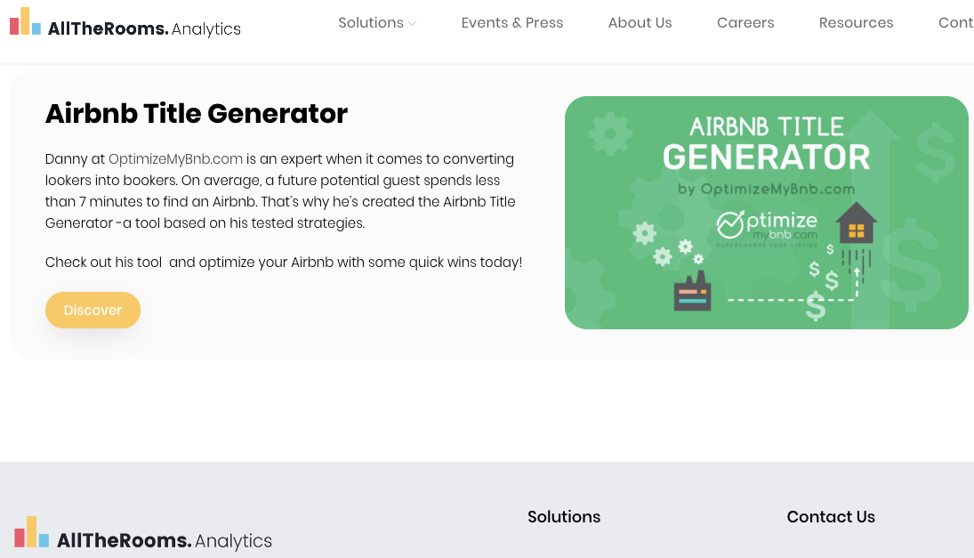 Airbnb Title Generator gallery image