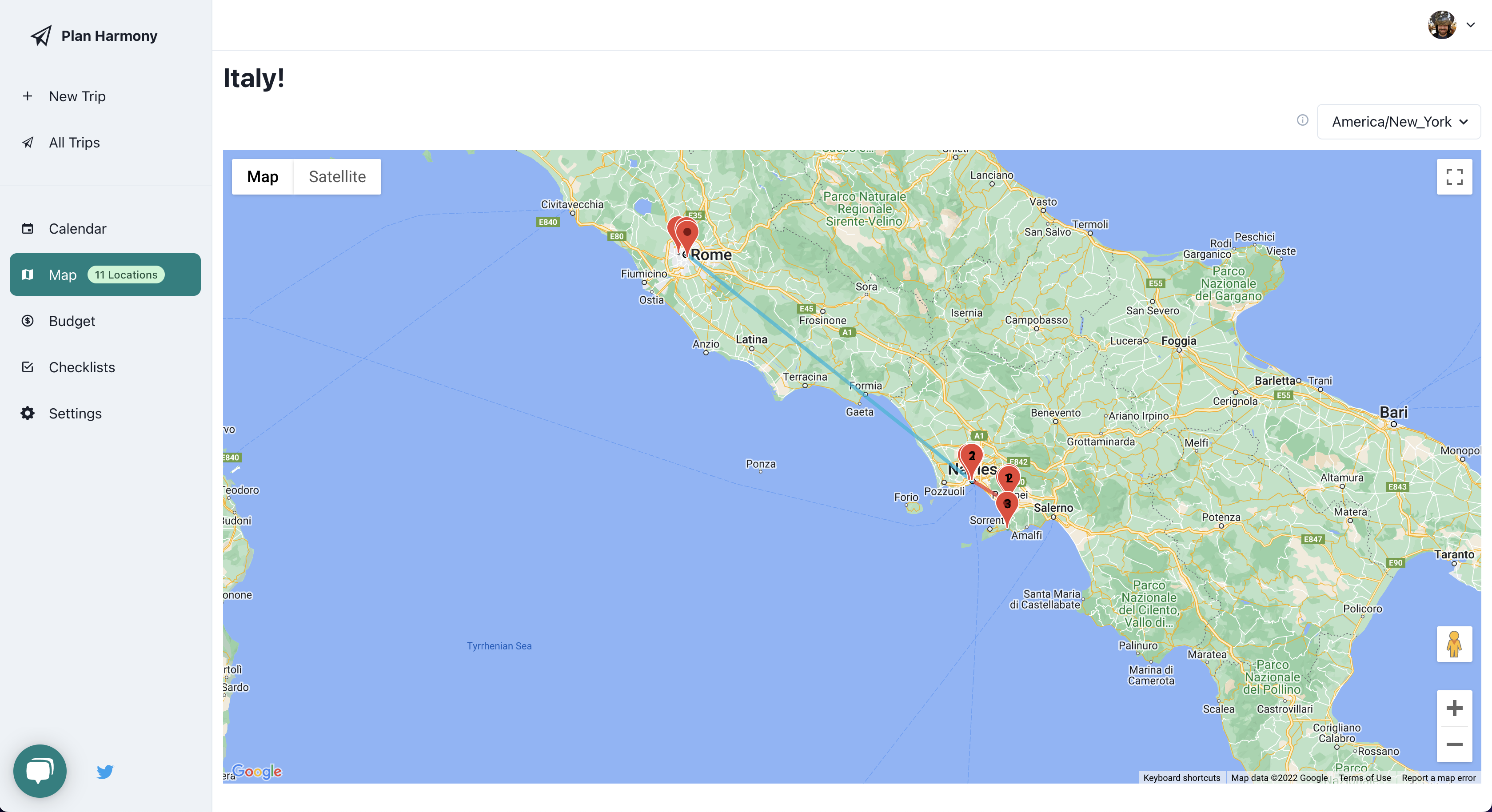 Plan harmonie - Collaborative Trip Planning Tool media 5