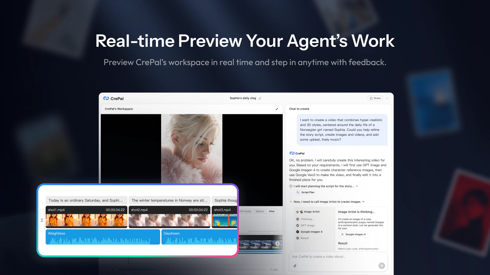 Crepal — product overview and interface preview