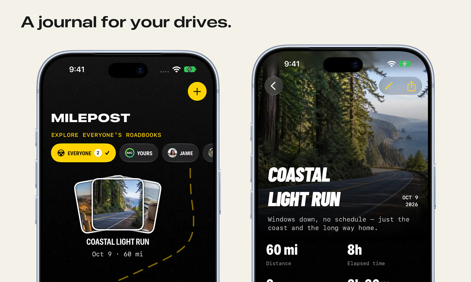 Milepost screenshot 2