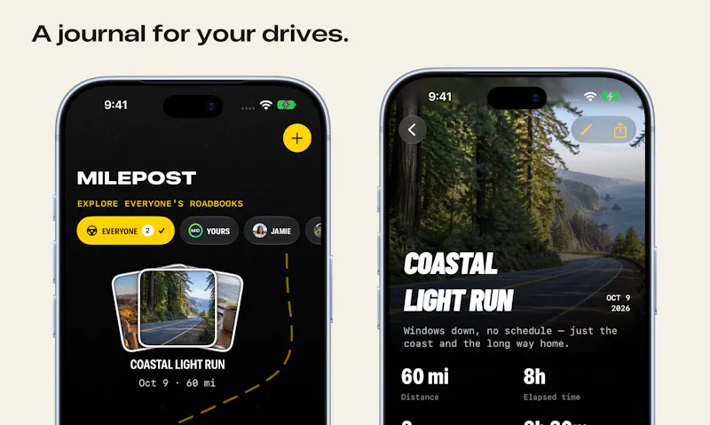 Milepost screenshot 2