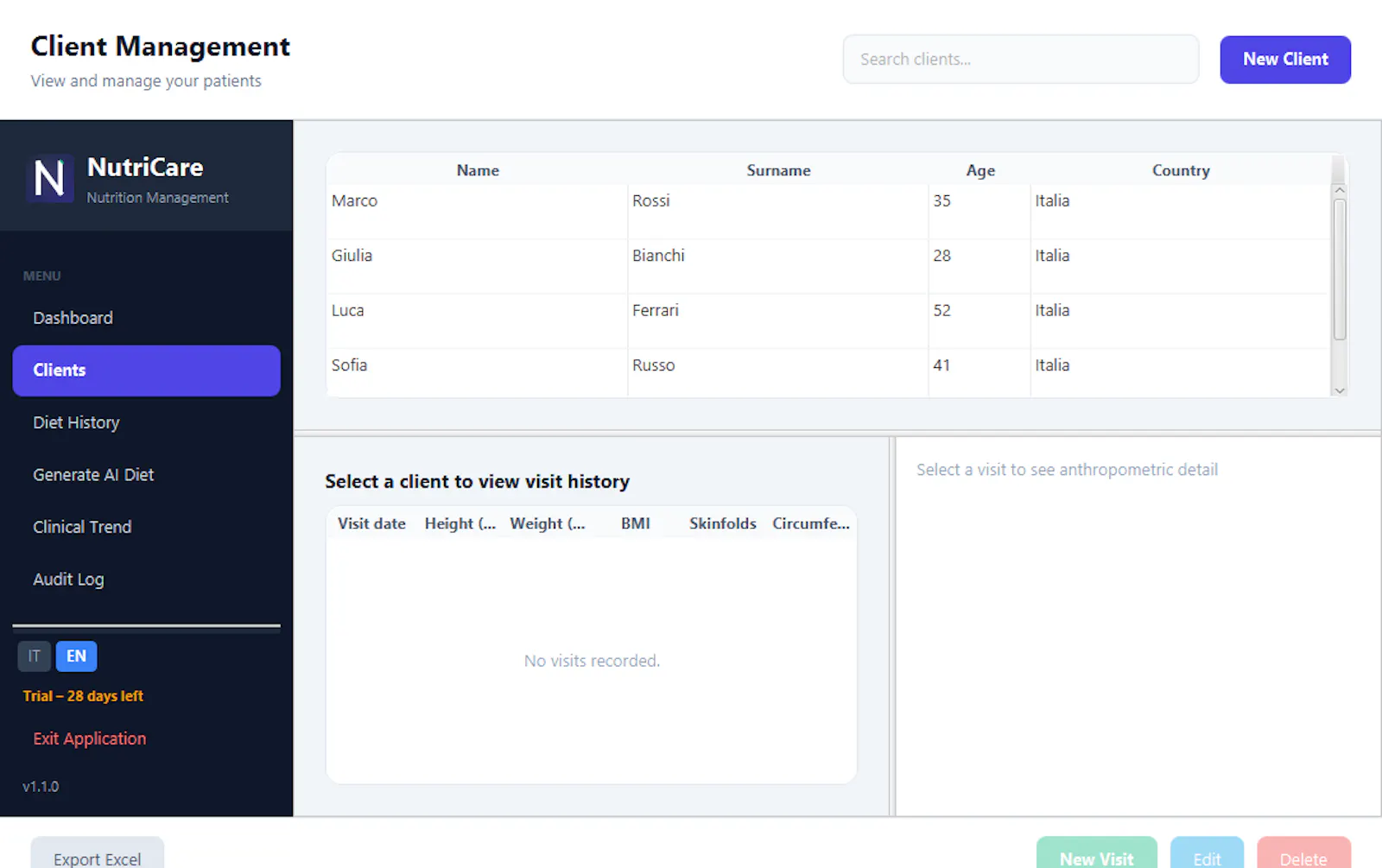 NutriCare screenshot 1