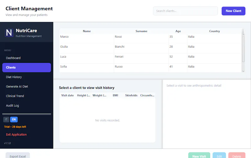 NutriCare screenshot 1