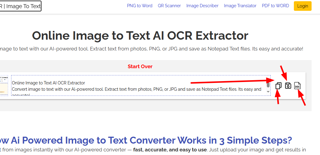 imgocr - 画像からテキストを抽出するための最も正確なAI OCRコンバーターメディア6