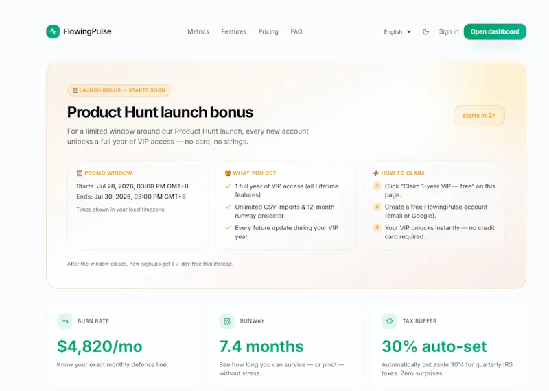 FlowingPulse screenshot 2