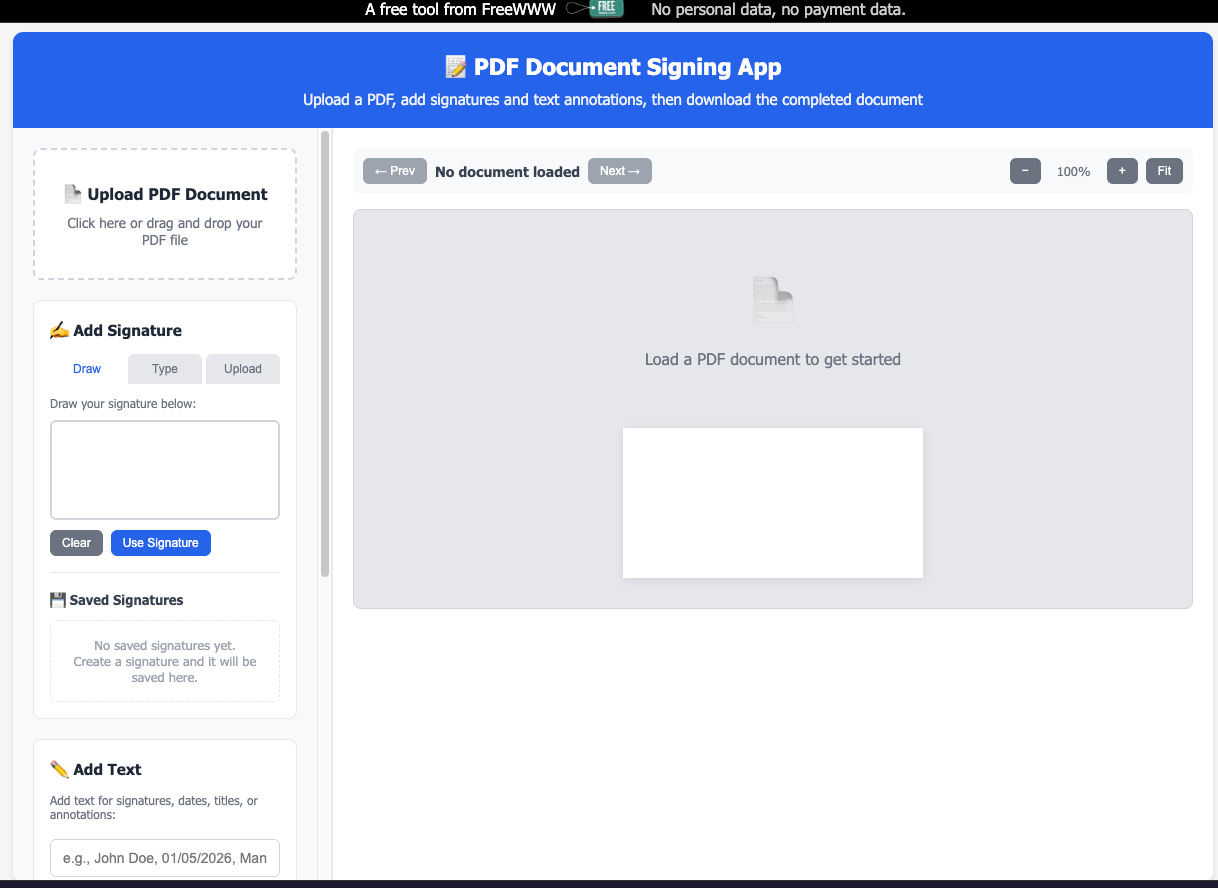Document Signing App gallery image