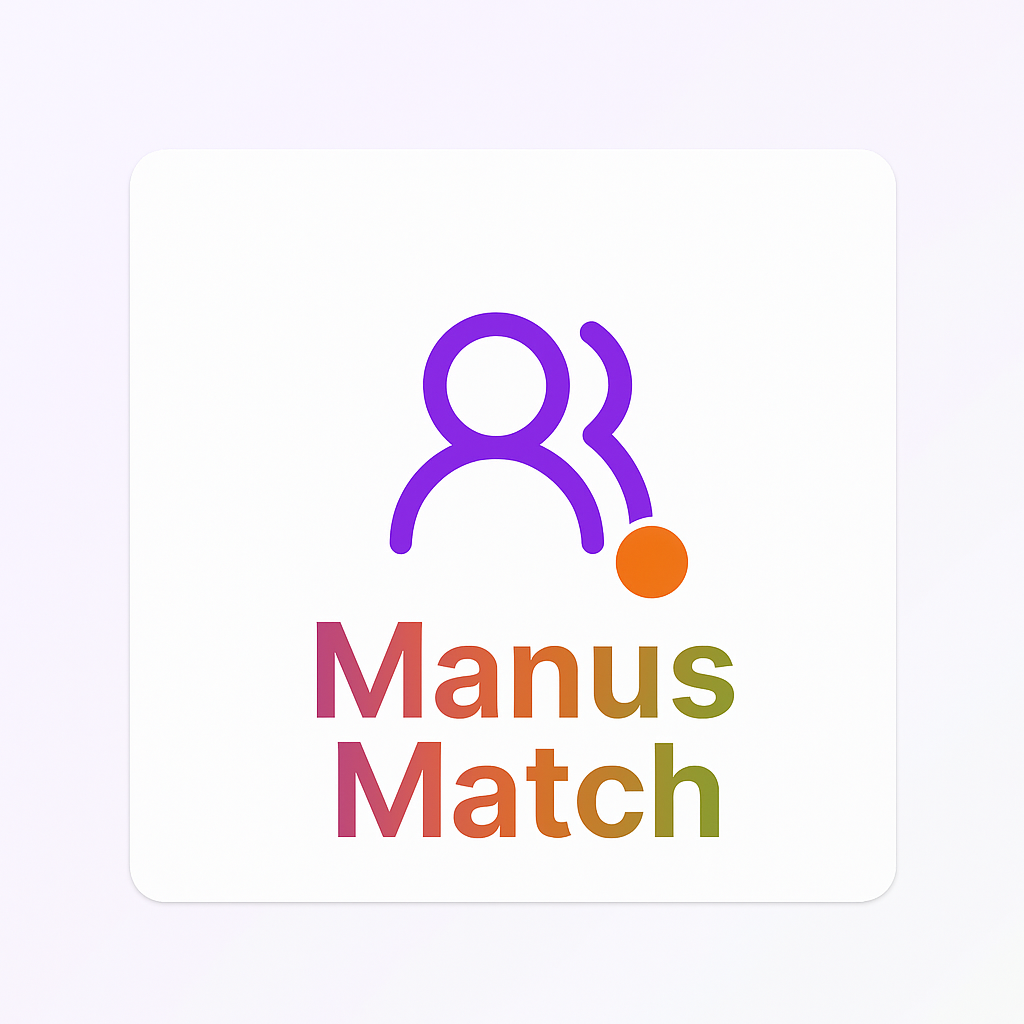 Manus Match logo - Product Hunt launch