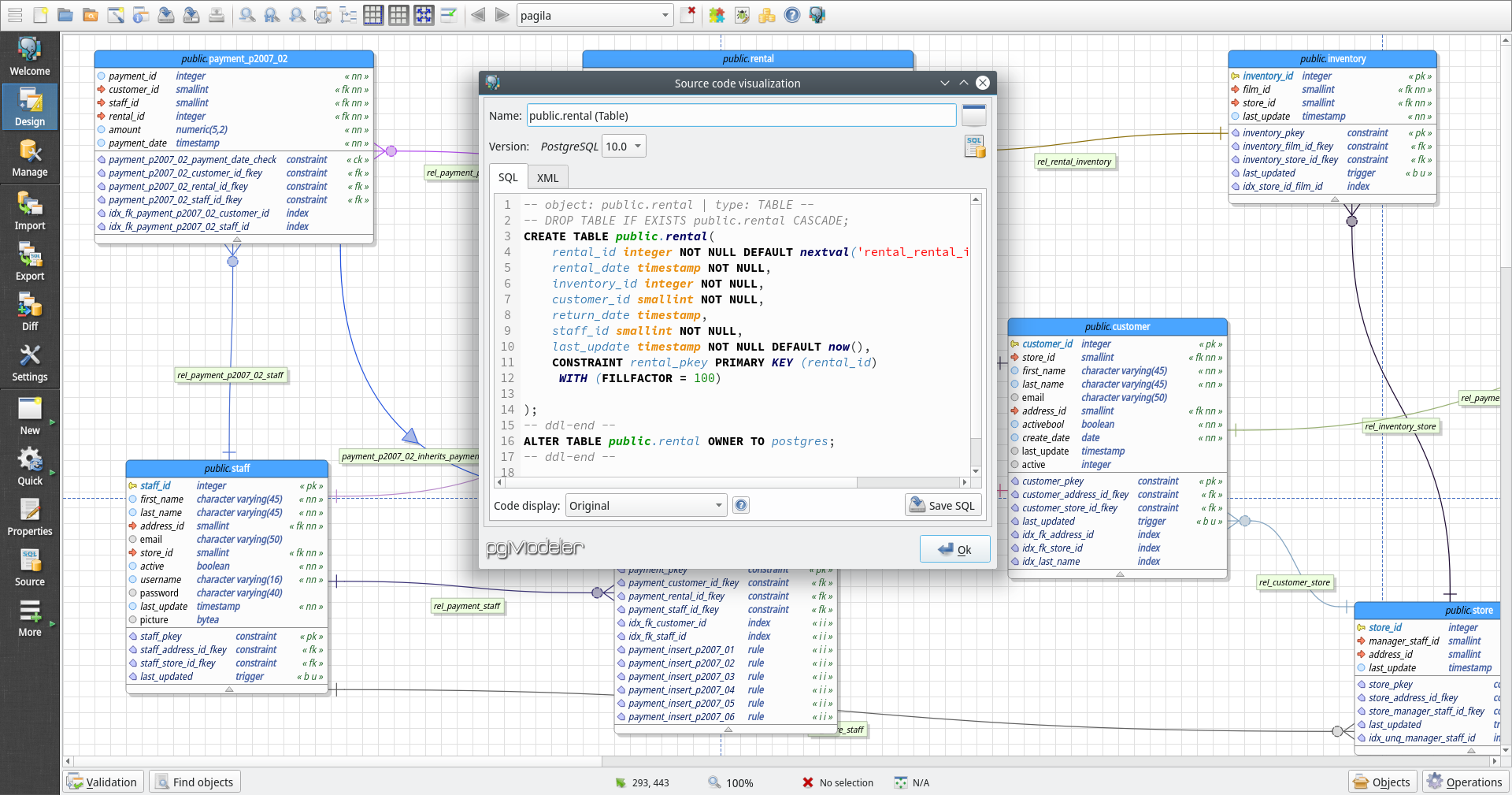 pgModeler gallery image