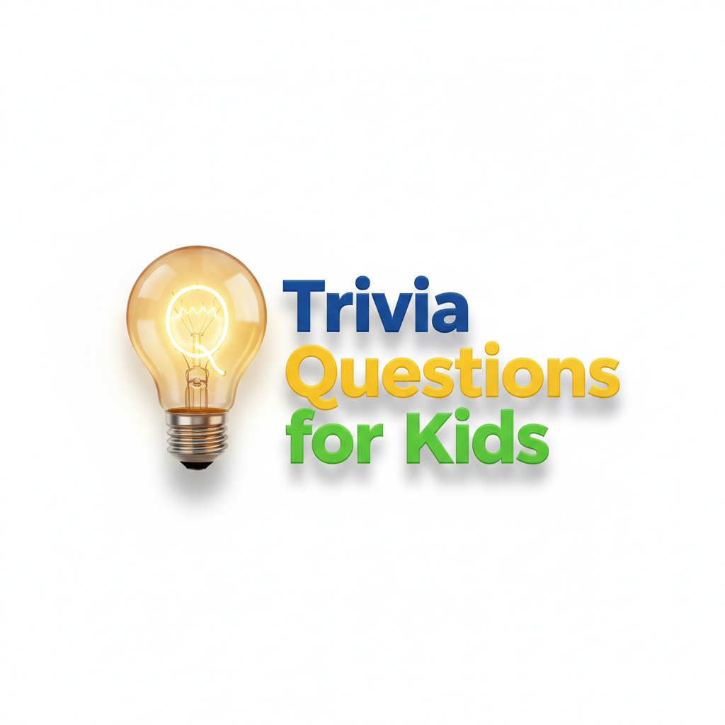 Trivia question for kids logo