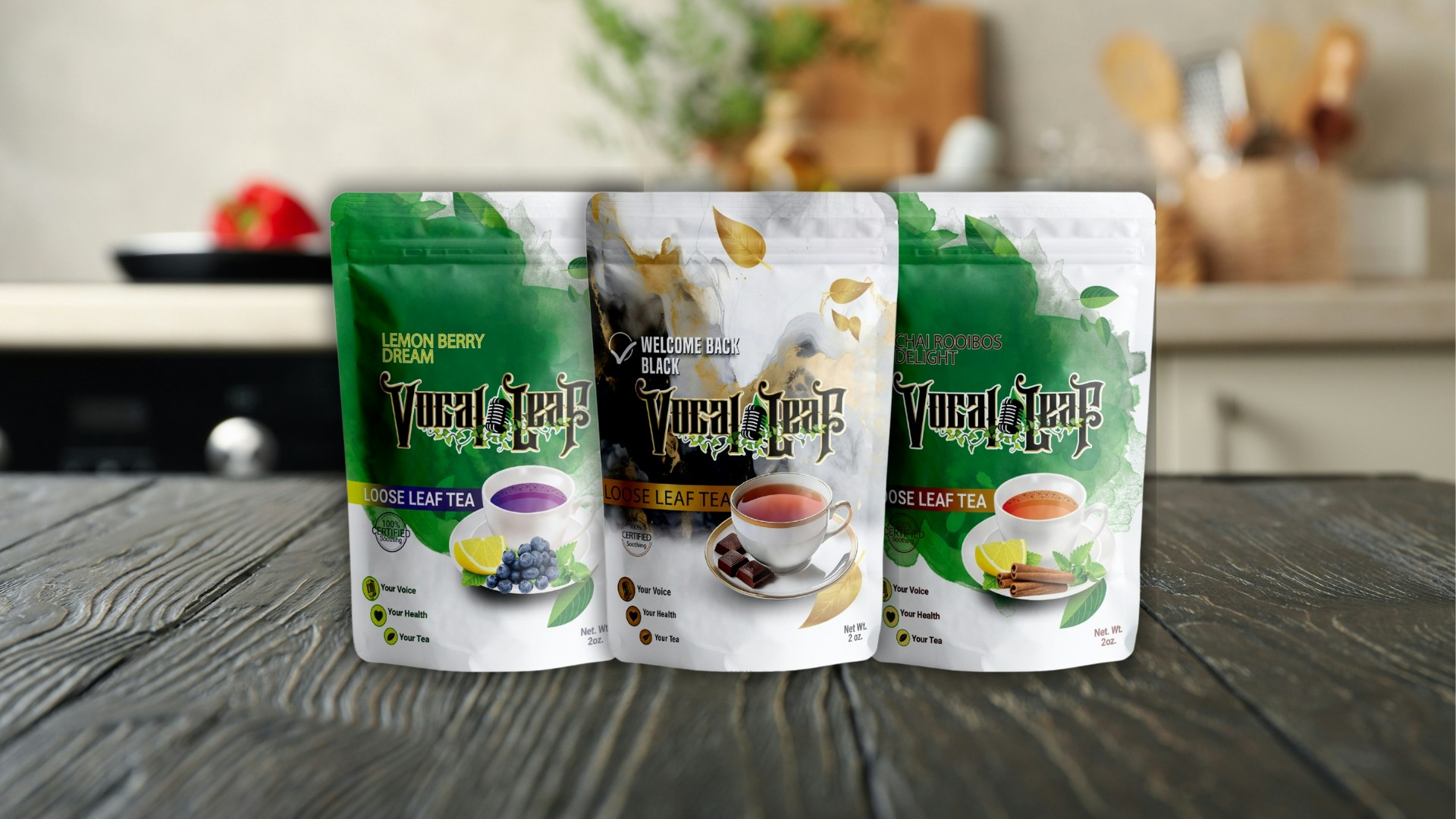 Vocal Leaf - Main product screenshot demonstrating key features and user interface