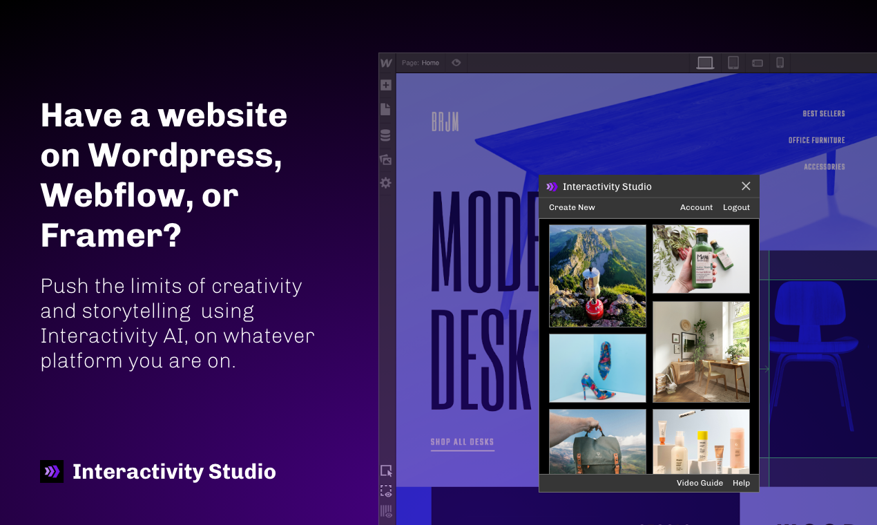 Interactivity AI - Screenshot 3 showing product features and functionality
