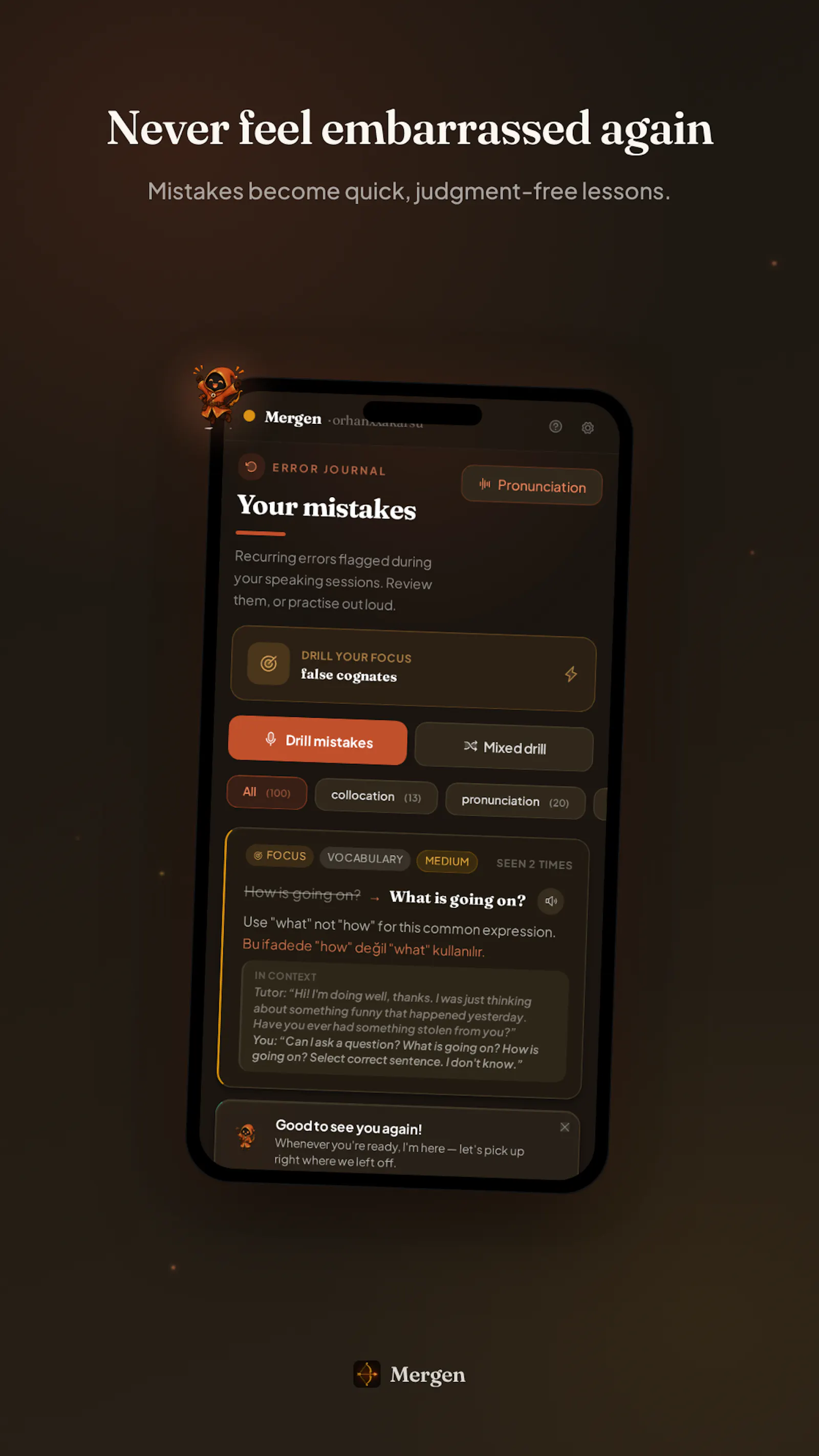 Mergen: AI English Tutor screenshot 4