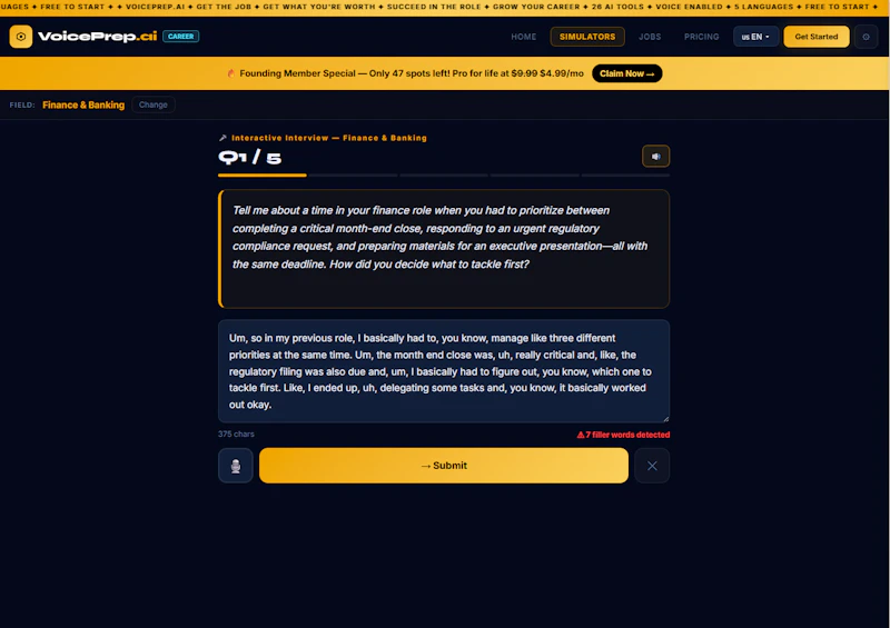 VoicePrep screenshot 1