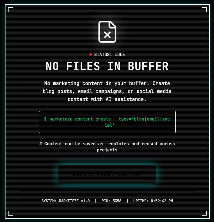 Marketeze — screenshot 1 showing tool features and UI