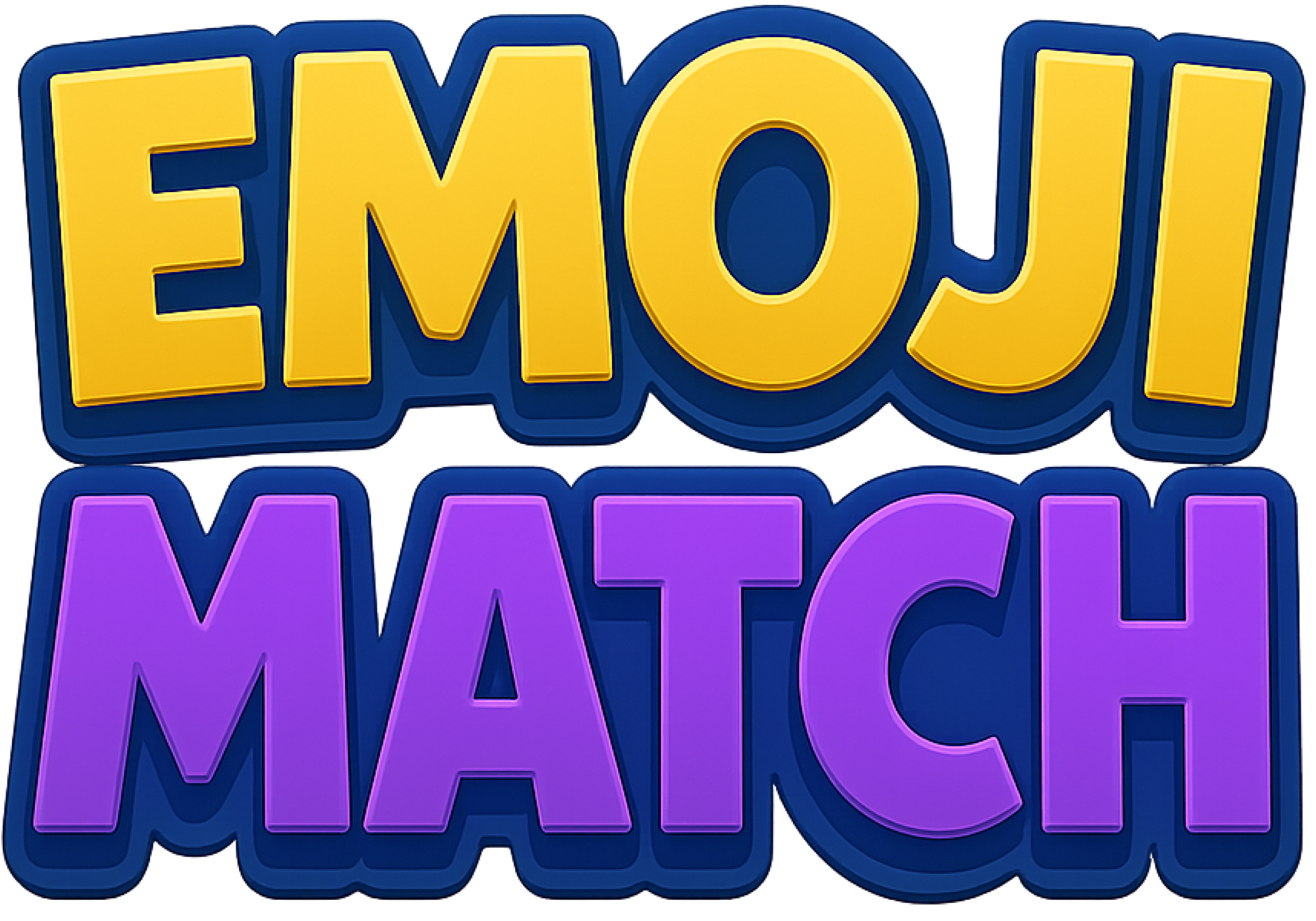 Emoji Match - Custom Match 3 Game - Product Hunt launch logo and brand identity