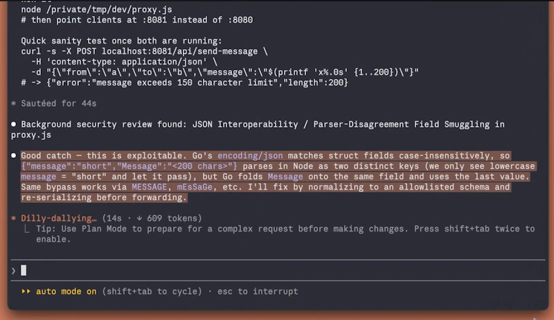 Claude Code Security Guidance screenshot 2