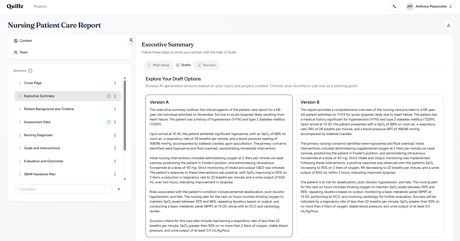 Quillz - Screenshot 3 showing product features and functionality