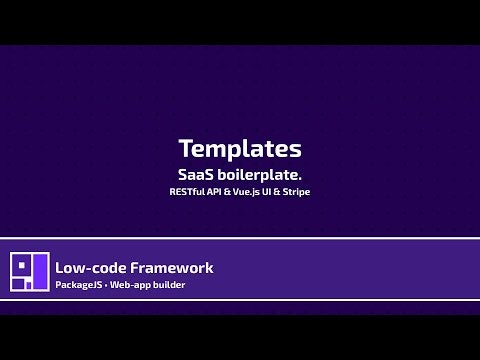 SaaS boilerplate template (with Stripe) gallery image