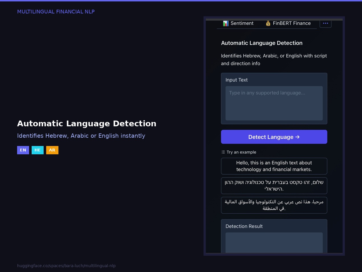 Multilingual NLP Analysis API gallery image