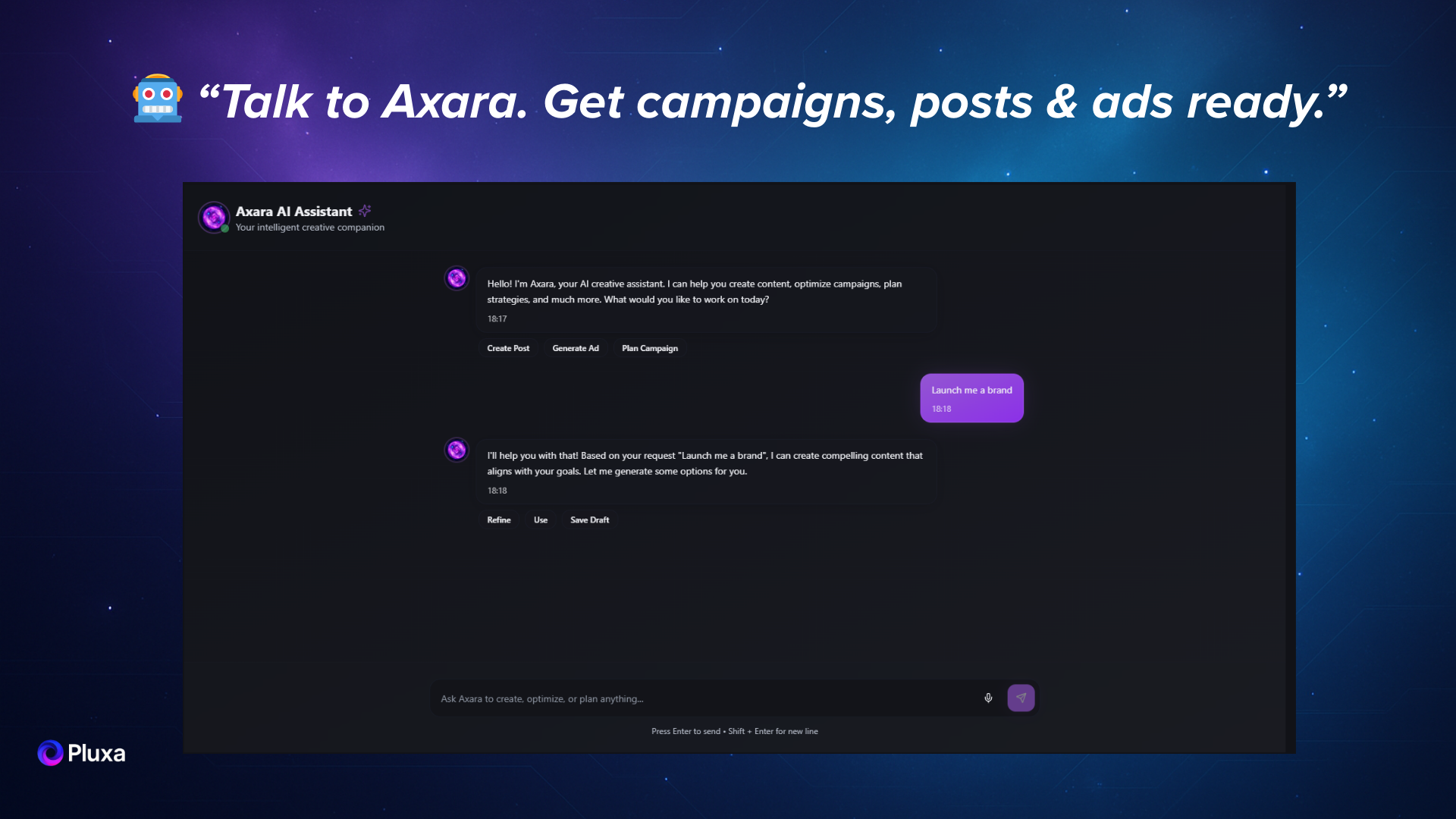 Pluxa - 🚀 Pluxa - La tua AI Brand & Growth Agency media 3