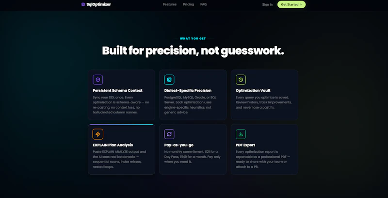SqlOptimizer screenshot 1