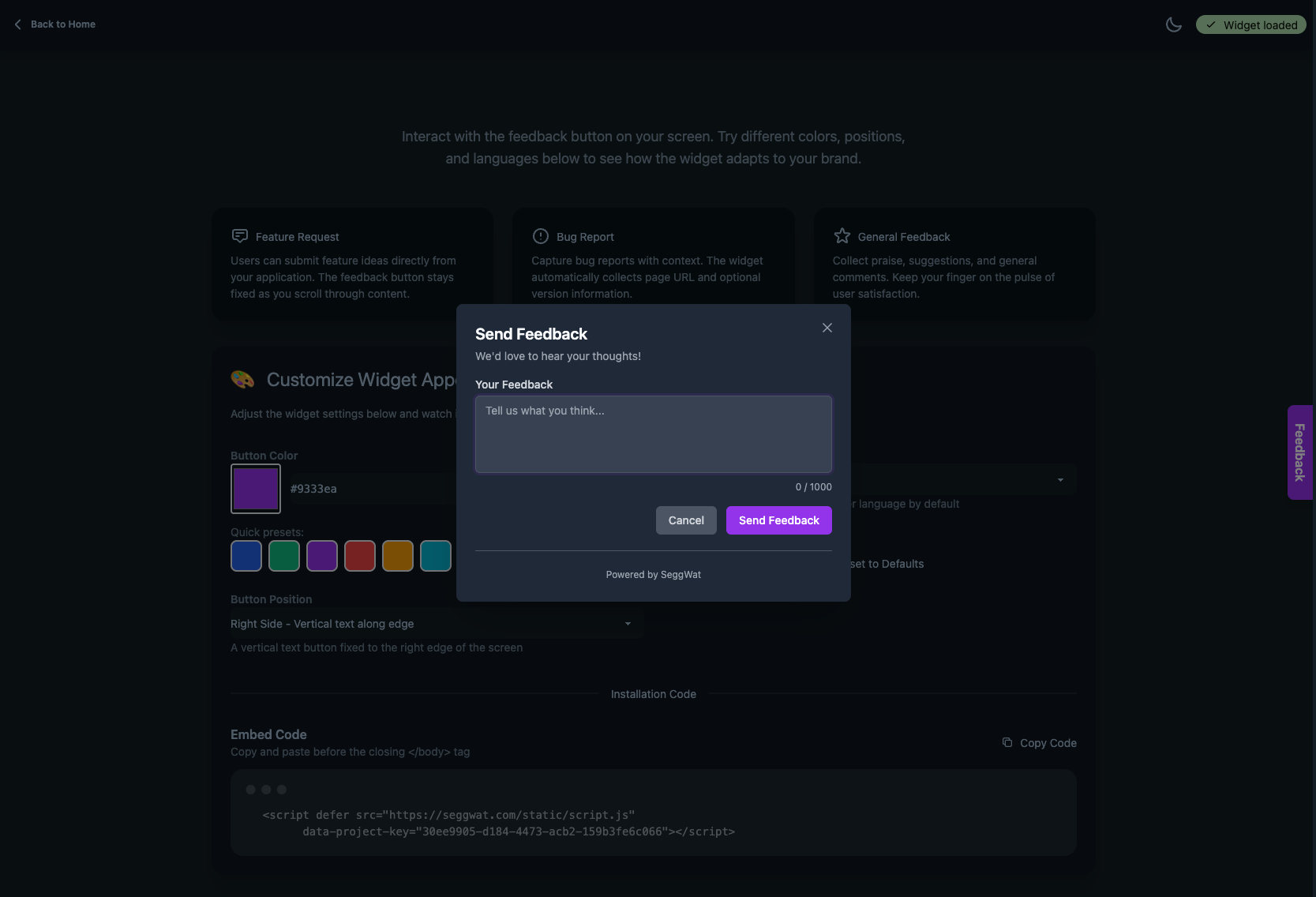 SeggWat gallery image