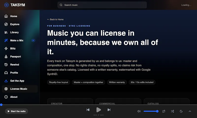 Taksym screenshot 2