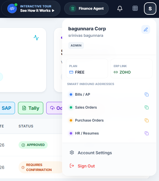 BAGUNO - Screenshot 2 showing product features and functionality