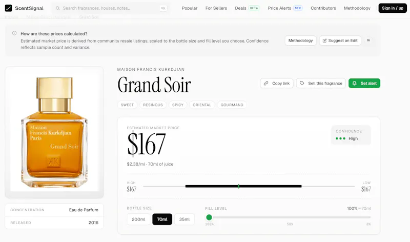 ScentSignal screenshot 2
