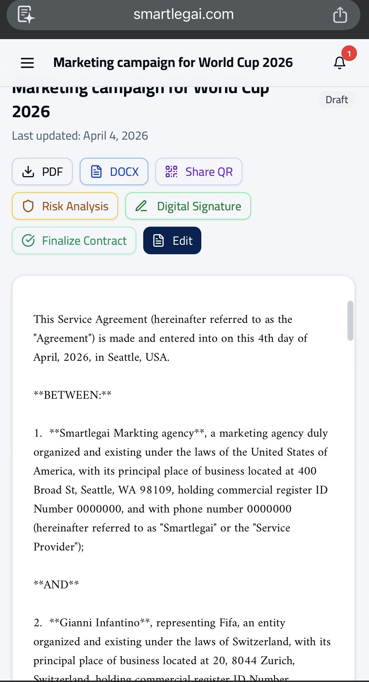 Smart Legal AI gallery image