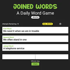 Joined Words