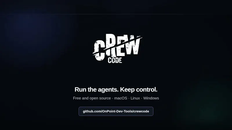 CrewCode screenshot 1 (video preview)