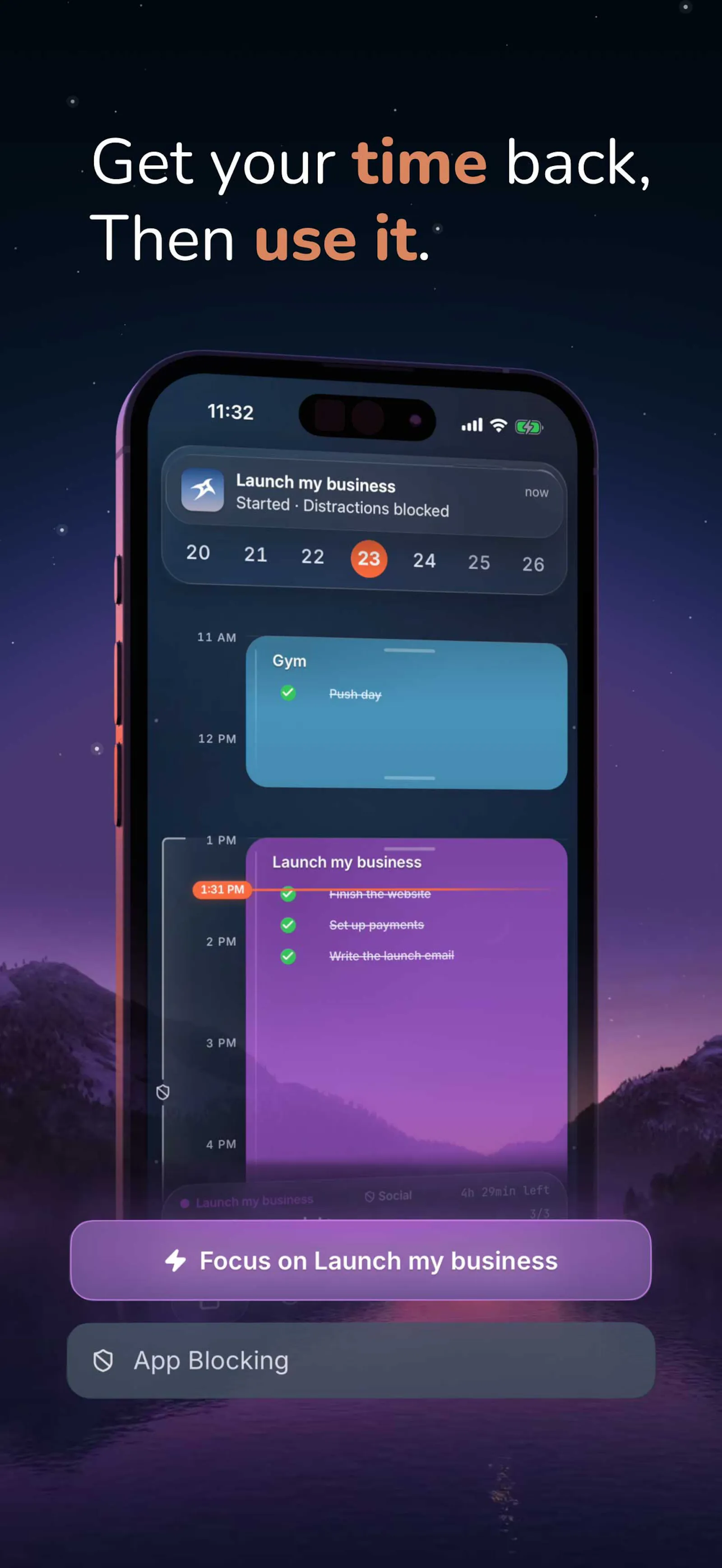 Revira: Daily Planner & Focus screenshot 1