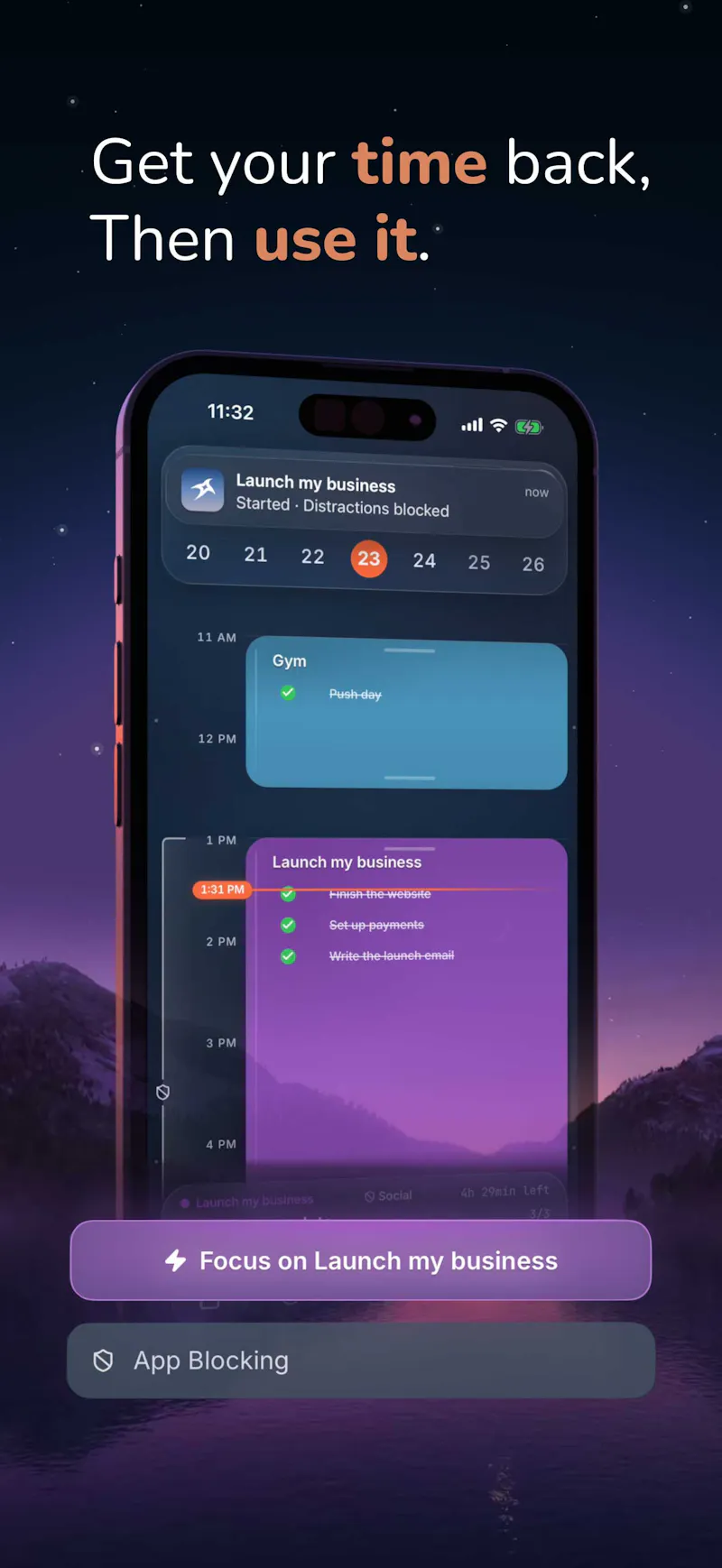 Revira: Daily Planner & Focus screenshot 1
