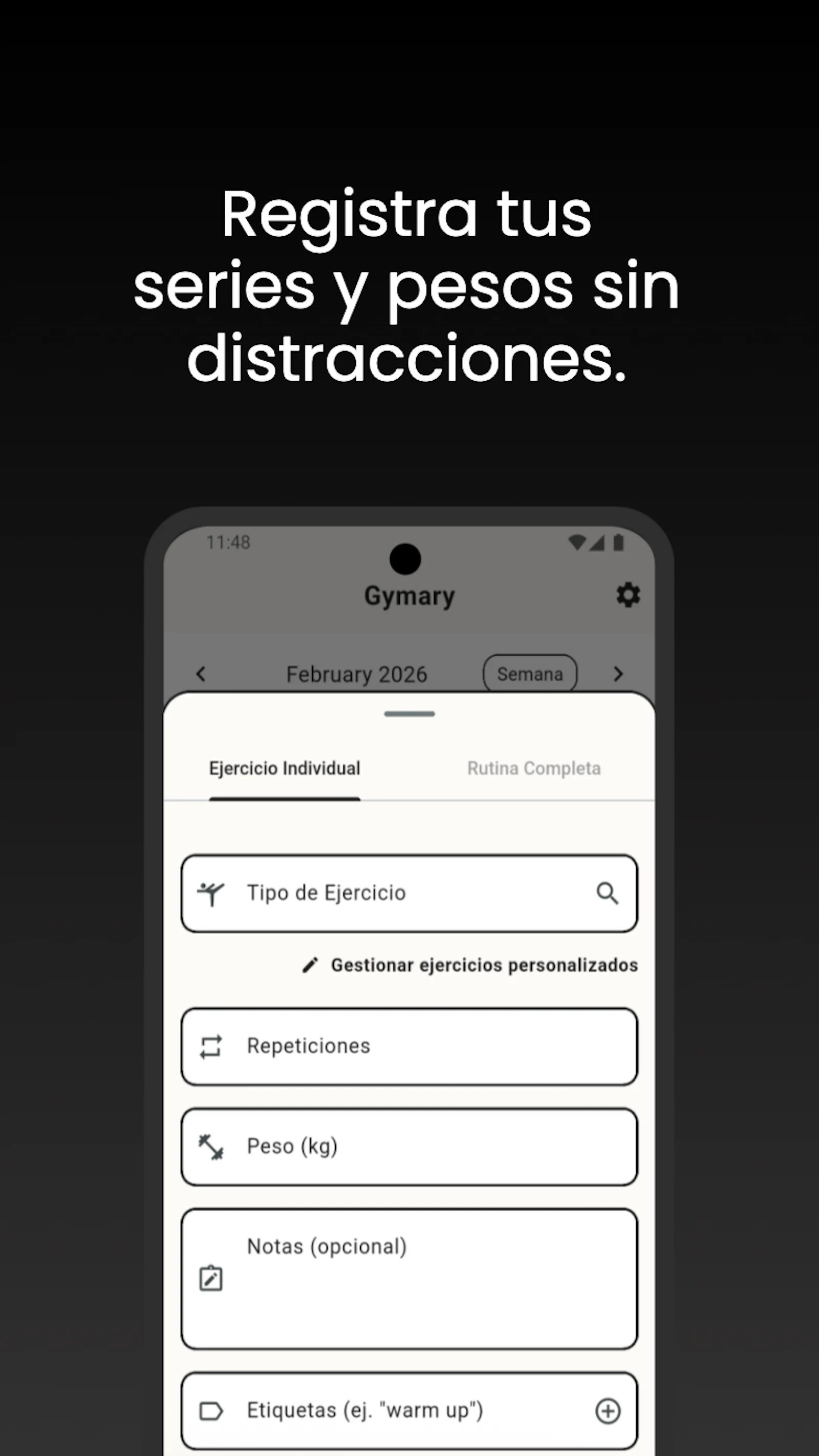 Gymary  screenshot 2