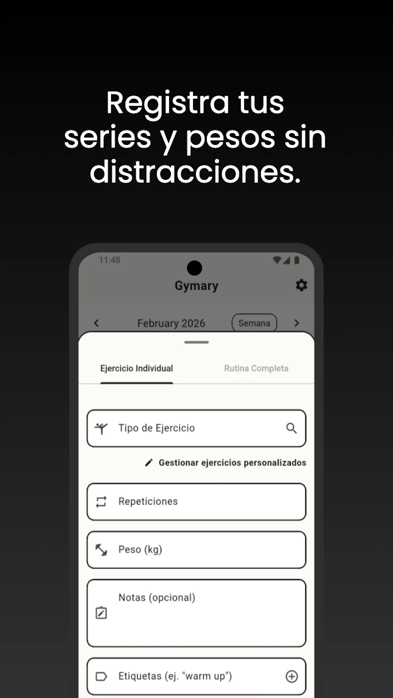 Gymary  screenshot 2