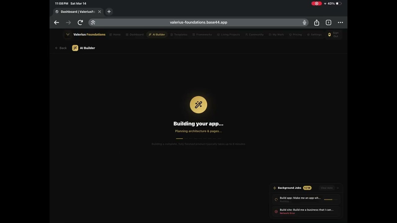 Valerius Foundations Beta media 1