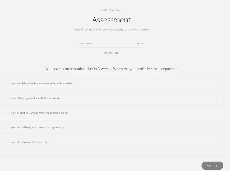 Procrastitype screenshot 2