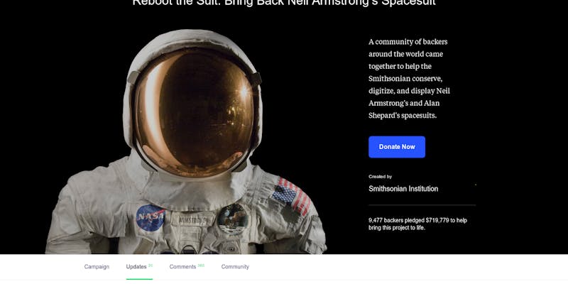 Bring Back Neil Armstrong’s Spacesuit media 1