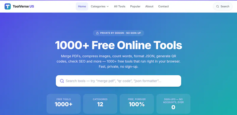 ToolVerse US screenshot 2