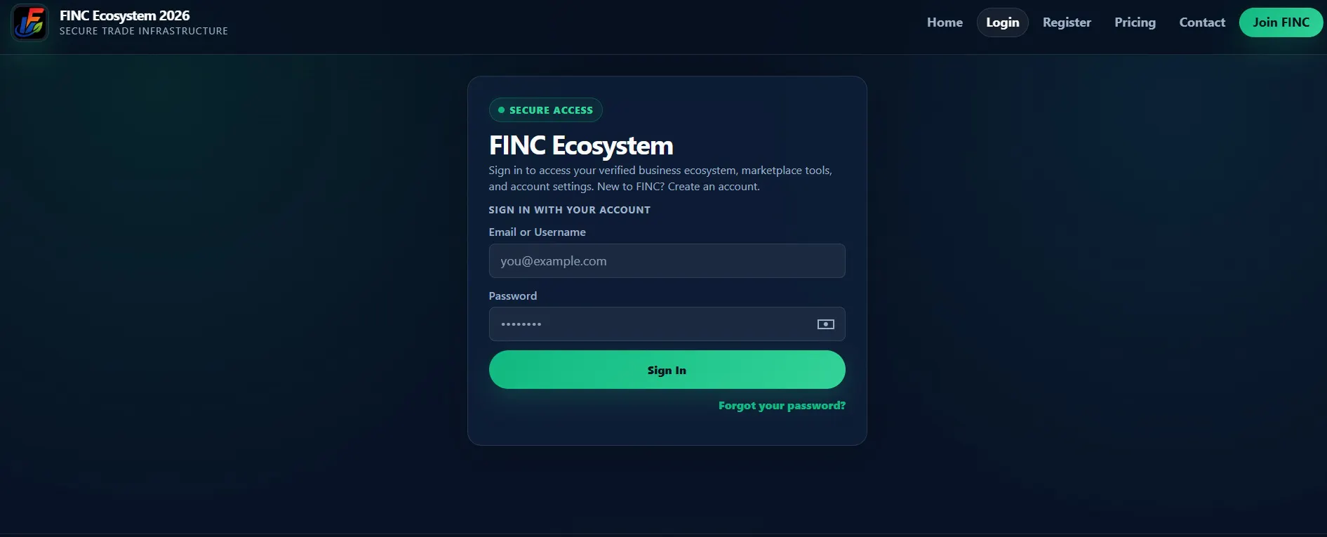 FINC Ecosystem 2026 gallery image