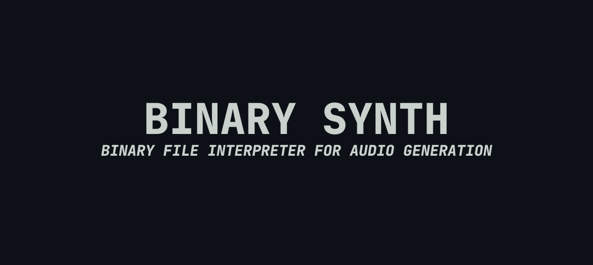 Binary Synth media 2