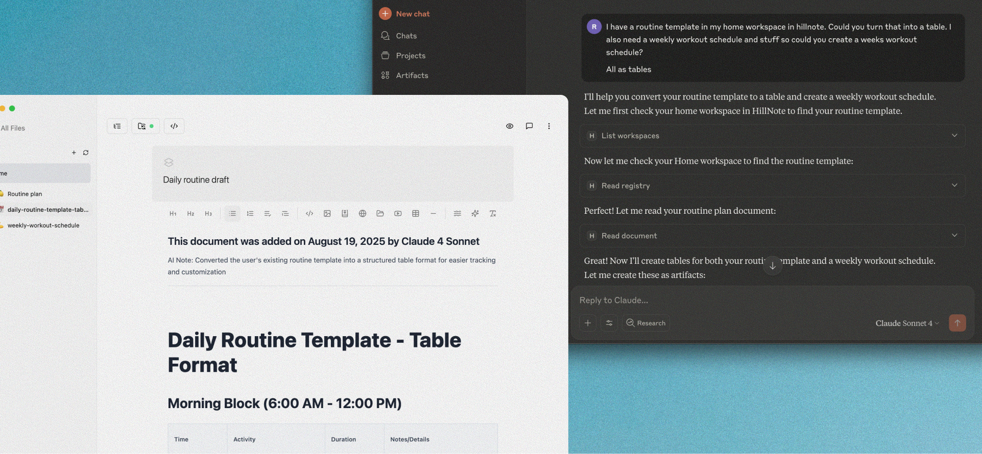 Hillnote gallery image
