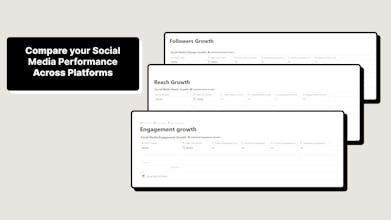 Social Media Performance Tracker gallery image