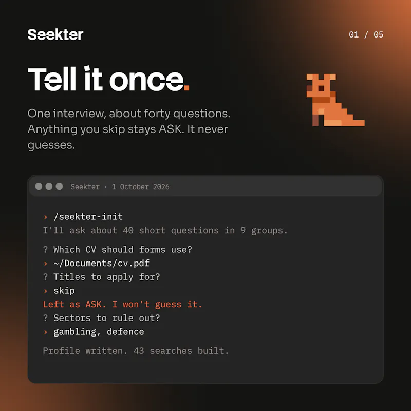 Seekter screenshot 2