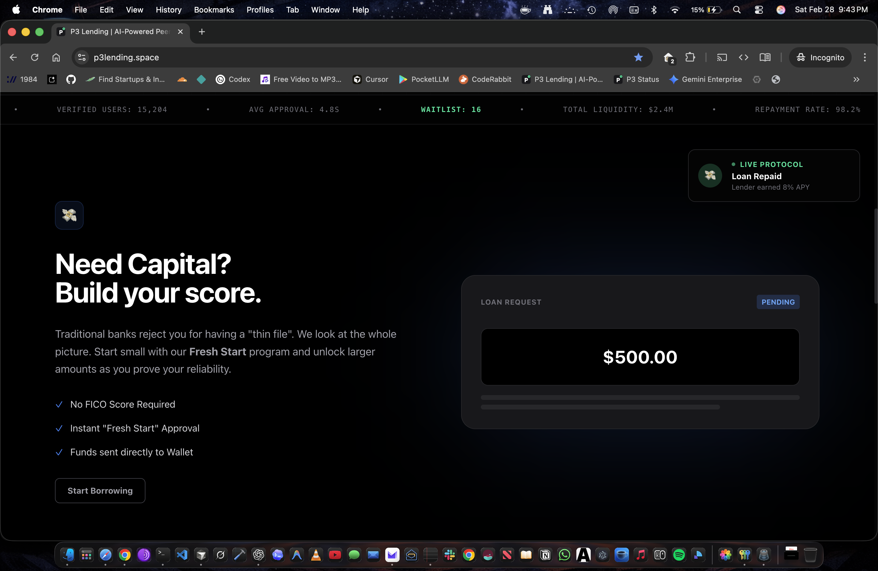 P3 Developer Dashboard gallery image