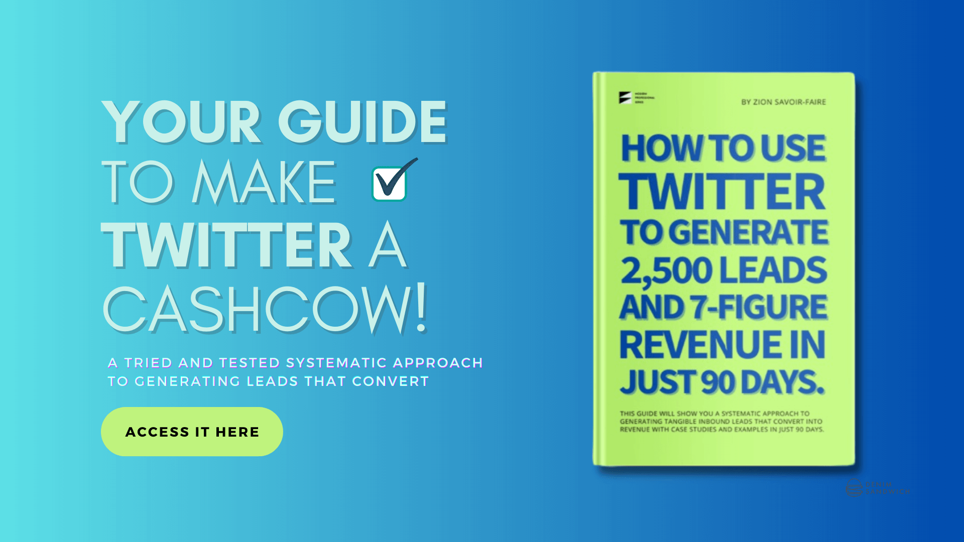 Twitter 90 วันเป็นผู้นำและตัวสร้างรายได้ - วิธีใช้ Twitter เพื่อสร้างโอกาสในการขาย 2,500 รายการและรายได้ 7 ร่าง media 1